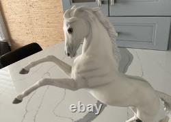 Franklin Mint Pamela Du Boulay Porcelain Horse Silver