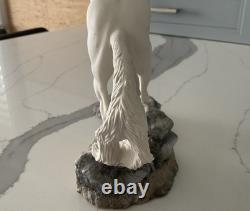 Franklin Mint Pamela Du Boulay Porcelain Horse Silver