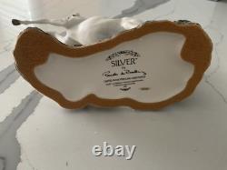 Franklin Mint Pamela Du Boulay Porcelain Horse Silver