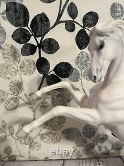 Franklin Mint Pamela Du Boulay Porcelain Horse Silver 1992 Paladium 10.5 X 11