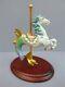 Franklin Mint Sea Prancer Carousel Horse With Certificate Lyn Lupetti