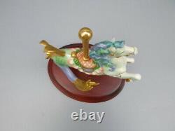 Franklin Mint Sea Prancer Carousel Horse with Certificate Lyn Lupetti