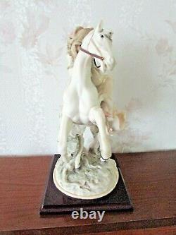 G. ARMANI Figure Figurine Statue Sculpture Two on a Horse Couples Romantic