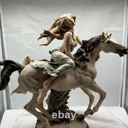 G armani lady figurine Liberty Girl on a Horse 0903C