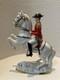 Gerold-porzellan #7083-vienna Riding School Horse & Rider-lot M29