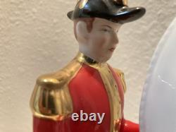GEROLD-PORZELLAN #7083-VIENNA RIDING SCHOOL HORSE & RIDER-Lot M29