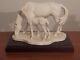 Goebel Bavaria W Germany Mare Foal Horse White Porcelain Limited 950 Made Signed