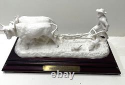GOEBEL Ploughing the Prairie #9 Of 400, Group Figurine collectible