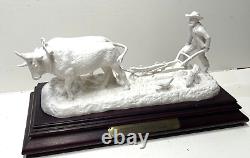 GOEBEL Ploughing the Prairie #9 Of 400, Group Figurine collectible