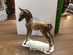 German Porcelain Rosenthal Animal Figurine Horse Foal