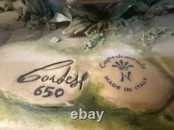 Germano Cortese Capodimonte 22 Edition of 650 Dual Horses Carriage LOCAL PICKUP