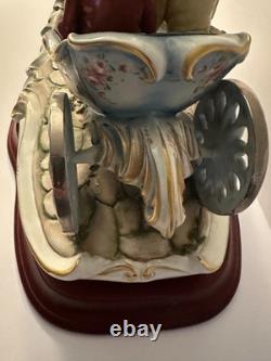 Germano Cortese Capodimonte 22 Edition of 650 Dual Horses Carriage LOCAL PICKUP