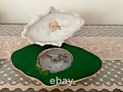 Germany Sitzendorf style Porcelain Lady on Horse Figurine, 18th Century Attire