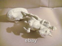 Gerold Porzellan Horse Figurine Old Vienna Spanish Riding School 6-1/2 Rearing