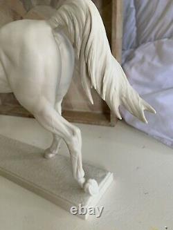 Ghazal Gazal Porcelain Arabian Horse Statue by G. Granget Hutschenreuther German