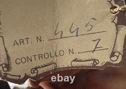 Giuseppe Armani Capodimont Rearing Stallion with Tag Horse Figurine Stallion Italy