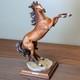 Giuseppe Armani Capodimonte Rearing Stallion Italian Porcelain Horse Sculpture