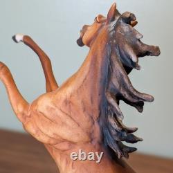 Giuseppe Armani Capodimonte Rearing Stallion Italian Porcelain Horse Sculpture
