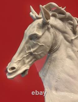 Giuseppe Armani Exquisite Stallion Porcelain Horse Head Vintage Made In Italy