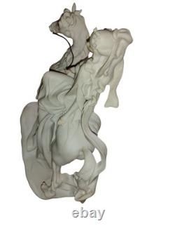 Giuseppe Armani Florence Figurine 1985 Lady On Horse
