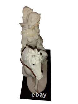 Giuseppe Armani Florence Figurine 1985 Lady On Horse