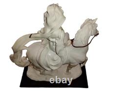 Giuseppe Armani Florence Figurine 1985 Lady On Horse