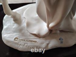 Giuseppe Armani Florence Figurine 1985 Lady On Horse