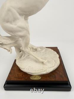 Giuseppe Armani Florence Rearing Horse 0551-A Porcelain Figurine Italy 1982