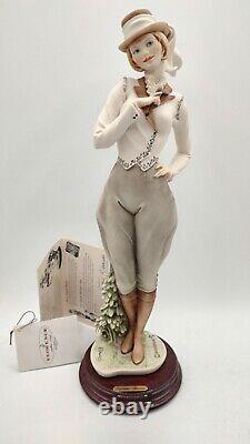 Giuseppe Armani Horsewoman Figurine Rider Girl 0910? Statue Capodimonte Florence