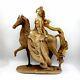 Giuseppe Armani Lady Riding Horse Porcelain Figurine 695f