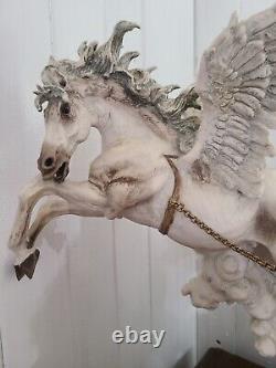 Giuseppe Armani Masterworks Aurora Woman Riding Horse Figurine Sculpture Rare