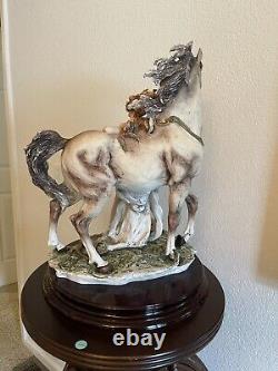 Giuseppe Armani Porcelain Figurine ARTEMIS 126-C LE 1417/5000 Lady with Horse