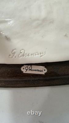 Giuseppe Armani Porcelain White Horse Figurine Italy