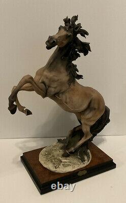 Giuseppe Armani Rampant Rearing Horse Limited Edition 1148/7500 Florence Italy