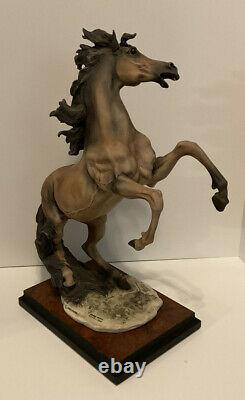 Giuseppe Armani Rampant Rearing Horse Limited Edition 1148/7500 Florence Italy