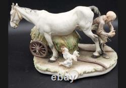 Giuseppe Cappe Man Cleaning Horse