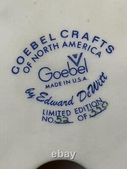 Goebel Crafts Of North America By Edward Dewitt Indian On Horse Statue 52/350
