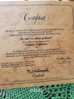 Goebel Hummel Fond Goodbye 660 Figurine Mint in Box with COA