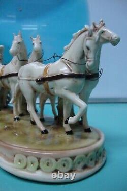 Grafenthal Volkstedt Goebel German porcelain Horse Carriage figurine no faults