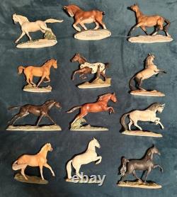 Great Horses Of The World Franklin Mont FULL Collection No Chips