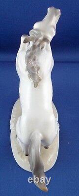 Great Nymphenburg Porcelain Horse Figure Figurine Porzellan Pferd Figur Stallion