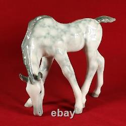 Grey Horse in Apples Figurine, Lomonosov Porcelain, Russia / USSR, LFZ, IFZ
