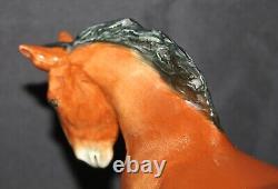 HN2623 Royal Doulton Horse figure. Punch Peon Chestnut Shire. William Chance