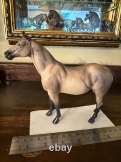 HTF Hagen Renaker DW Horse Erin Buckskin Quarter Horse Mare Restored 6 inches