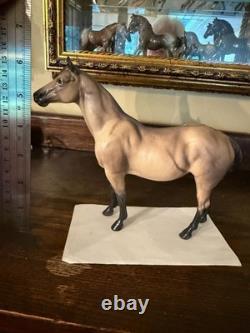 HTF Hagen Renaker DW Horse Erin Buckskin Quarter Horse Mare Restored 6 inches