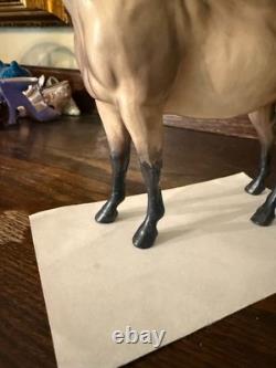 HTF Hagen Renaker DW Horse Erin Buckskin Quarter Horse Mare Restored 6 inches