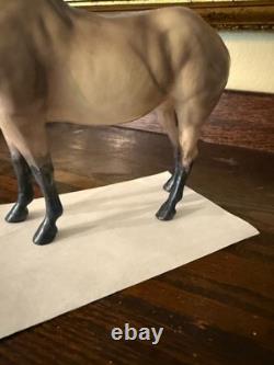 HTF Hagen Renaker DW Horse Erin Buckskin Quarter Horse Mare Restored 6 inches