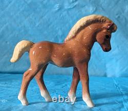 HTF Hagen Renaker Specialty Chestnut Highland Pony Foal