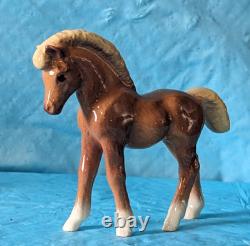 HTF Hagen Renaker Specialty Chestnut Highland Pony Foal