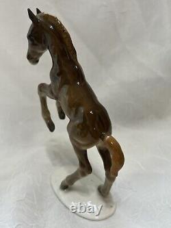 HUTSCHENREUTHER 1950's German Porcelain Statue Figurine Horse Colt Foal 6,5